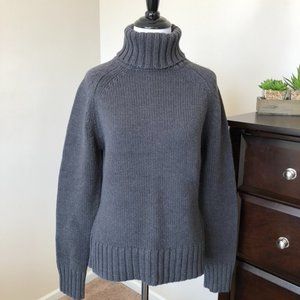Gray GAP Turtleneck Sweater